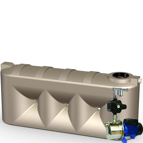 OPTION D 2000 LITRES  Tank and Pump Package