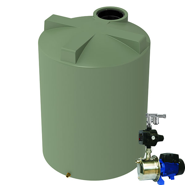 OPTION H 2000 LITRES  Tank and Pump Package